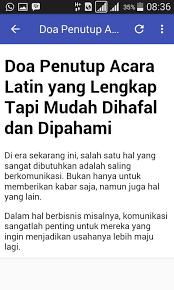 Doa Penutup Acara For Android Apk Download