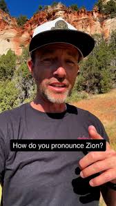 Even if you pronounce Zion wrong, we can still be friends ha ha 😂 , #utah  #zion #zionnationalpark #funny #fyp