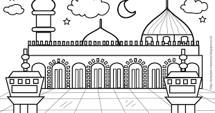 Contoh gambar juara lomba mewarnai sebagai bahan referensi dan pembelajaran berikut kami juga sajikan beberapa contoh gambar yang meraih pr. Mewarnai Masjid Coloring And Drawing