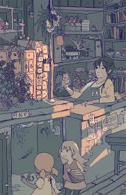 Twitter Witch Shop Art Illustration