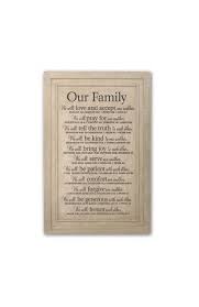 Your home decor should be as special as you are. Plaque Wall Cast Stone Large Our Family Ayatonline Com