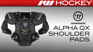 warrior alpha qx hockey shoulder pads