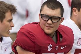 Alabama football player fighting eye-eating amoeba