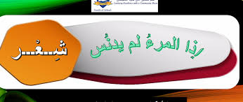 بوربوينت درس اذا المرء لم يدنس للصف العاشر مادة اللغة العربية ملفاتي