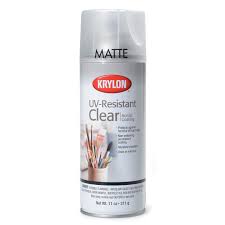 Krylon Uv Resistant Clear Acrylic Spray With Matte Finish 11 Ounces Floral Supplies Clear Acrylic Acrylic Spray