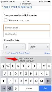 To change the credit card info, you may refer to the instructions in the article below: How To Autofill Your Credit Card Number Securely
