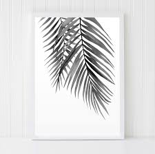 *you print on your own, no paper Tropical Palm Leaf Printable Leaf Wall Art Novocom Top