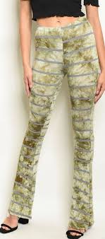 Details About Tie Dye Stripe Jersey Skinny Flare Slim Leg Palazzo Lounge Long Pants S M L