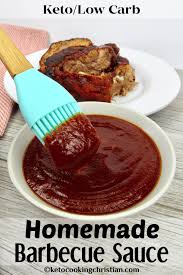 Homemade Bbq Sauce Keto And Low Carb Dress Up Your Chicken And Ribs With This Homemade Sweet And Smoky Low Keto Bbq Sauce Bbq Sauce Homemade Sweet Bbq Sauce