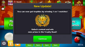 Compete against other real players from all around the. 8 Ball Pool 4 9 0 Beta Version Apk Download Trophy Road Kzr