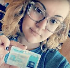 DMV Confuses Lady's Face With Chair