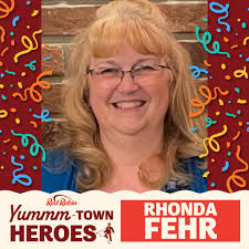 Some people just exist to serve others, and that's exactly why we're so  excited to recognize Rhonda Fehr as our FIRST EVER Red Robin YUMMM-Town  Hero! 🏆 She's a teacher at @Nazareth