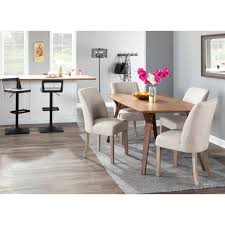 This pair of modern, grey upholstered dining chairs are perfect for your kitchen or dining room. The Gray Barn Spelling Stream Farmhouse Upholstered Dining Chair With White Washed Wood Set Of 2 N A Overstock 25661081 Grey