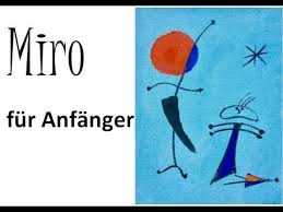 Für unterwegs und im schuhgeschäft. Malen Wie Die Grossen Kunstler Miro Fur Anfanger Youtube Kunstler Malen Ausmalen