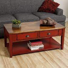 Photos » red round soft coffee table. Our Best Living Room Furniture Deals Living Room Coffee Table Apartment Decorating Living Red Coffee Tables