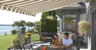 Sunsetter Motorized Retractable Awnings In La By Galaxy Draperies Retractable Awning Residential Awnings Outdoor Shade