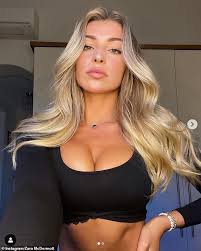 Get more videos like these here ! Zara Mcdermott Puts On A Busty Display In A Crop Top In Sizzling Snaps Oltnews