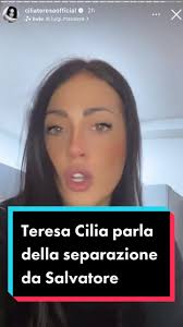Teresa Cilia svela perché la separazione da Salvatore Di Carlo non è stata  una “tragedia” ma una salvezza: ecco le parole dell’ex tronista di Uomini e  Donne: cosa ne pensate? 🤩 Fateci sapere il vostro ...