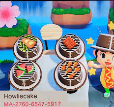Acnh Bbq Hats Animal Crossing Game New Animal Crossing Animal Crossing Designs
