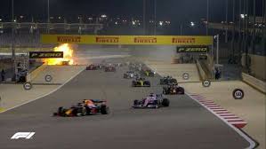 Relive an unforgettable race in baku like never before f1.com/insidestory_aze. Formula Uno Incidente Shock Si Rivede Il Fuoco Grosjean Miracolato Poi Il Brivido Di Stroll