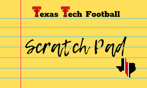 Texas Tech Football Scratch Pad Depth Chart Released