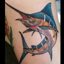One of the better tattoo shops in miami i have visited. Tattoo Uploaded By Chris Traditional Marlin Tattoo Done By Adam At Jersey City Tattoo Marlin Fish Boldandbright Traditional Jerseycitytattoo 329292 Tattoodo