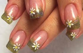 Diseño de uñas pies de flores easy flowers toenail видео. Disenos De Unas Con Flores Unasdecoradas Club