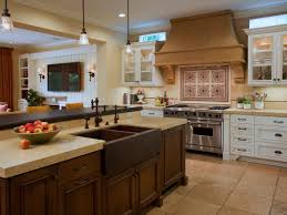 This lovely modern kitchen features a galley layout with a spacious, but not deep island featuring an enormous sink. Kitchen Island With Sink You Will Loved Homedecorite