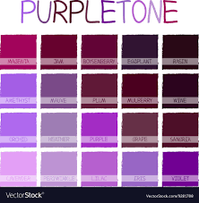 purpletone color tone