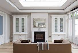 Make the tv wall design in your living room look uniquely! Bespoke Luxury Furniture Noel Dempsey Design