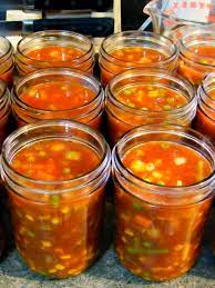 Home Canning Vegetable Beef Soup Canning Vegetables Canning Recipes Canning Soup