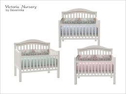 You can put baby into the . Severinka S Victorianursery Baby Crib Sims Baby Sims 4 Baby Cribs