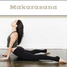 Makarasana Or The Crocodile Pose Is A Great Pose For All Round Stretching Of The Body Its Main Benefits Include This Asana Is Extreme Poses Yoga Asanas Yoga
