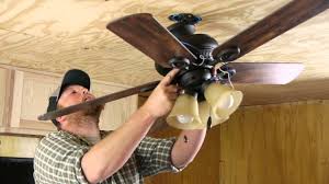 How To Replace A Ceiling Fan With A Light Fixture Ceiling Fan Repair Youtube