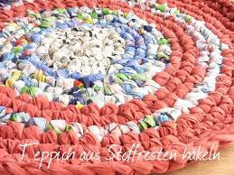 Weitere ideen zu häkelmandala, teppich häkeln, rund häkeln. Tutorial Teppich Hakeln Aus Stoffresten