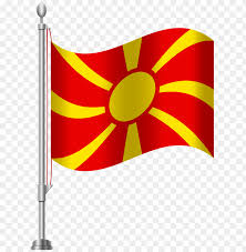 The flag of macedonia, the largest greek region, represents a vergina sun with 16 rays extending from the blue. Download Macedonia Flag Clipart Png Photo Toppng