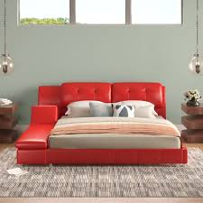 Clearance from floor to underside of bed: Orren Ellis Muski Upholstered Platform Bed Reviews Wayfair