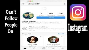 After 5 min or so you should be getting followers for your profile. Why I Can T Follow People On Instagram Youtube