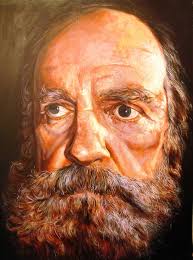 Patriach 2 SOLD Painting by David Newman-White