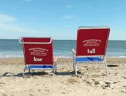 Costway pool yard blue metal steel frame patio folding beach chair outdoor chaise lounge chair bed camping recliner (3) model# op3069. Beach Chair Moneysworth Beach Equipment And Linen Rentals