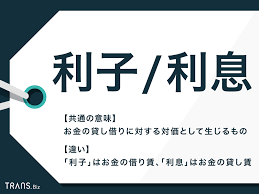 利子 と 利息 の違いとは 使い分けと金利 利率の計算も Trans Biz