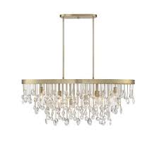 Savoy House Livorno Noble Brass Eight Light Linear Chandelier 1 1847 8 127 Bellacor In 2020 Linear Chandelier Chandelier Ceiling Lights Chandelier