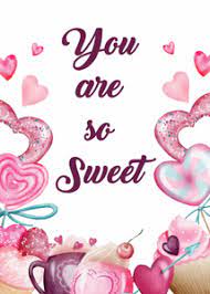 Full of yummy sweets and a cuddly cutie just for you! Valentine For Him By Online Postcard Shop Postal Ukraine