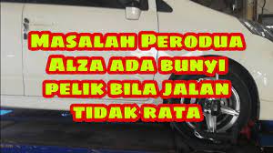 Beginilah suara kereta kalau rodanya tidak rata. Masalah Perodua Alza Ada Bunyi Pelik Bila Lalu Jalan Tidak Rata Youtube