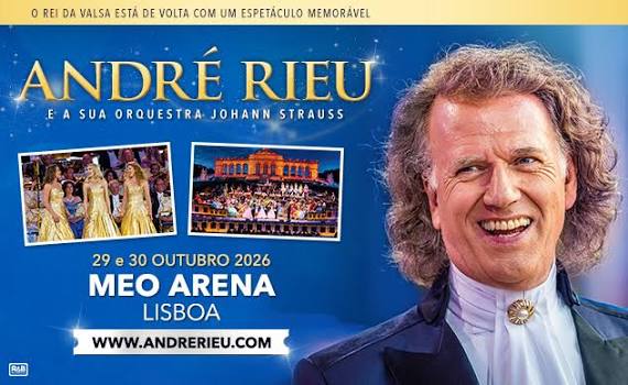 ANDRÉ RIEU E A SUA ORQUESTRA JOHANN STRAUSS