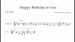 Happy Birthday To You 2nd Violin Accompaniment The Violin Place Youtube If you encounter any problems along the way or are dissatisfied, please notify us before leaving negative reviews and we will try our best to assist you. happy birthday to you 2nd violin accompaniment the violin place