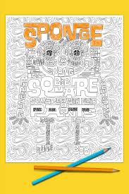 Add these free printable science worksheets and coloring pages to your homeschool day to reinforce science knowledge and to add variety and fun. Spongebob Adult Coloring Page Nickelodeon Parents