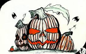 I will be back soon with more drawing fun so stay tuned in for more on the way. Pumpkin Patch Drawing By X