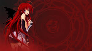 I'm finally back with a new artwork! Rias Gremory Wallpaper Cartoon Red Anime Cg Artwork Mouth Animation Red Hair Fictional Character Long Hair Brown Hair 1453559 Wallpaperkiss