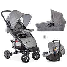 Ich finde das hängt auch ganz vom sportwagen ab. Hauck Kombi Kinderwagen Malibu 4 Trio Set Fur Babys Ab Geburt Baby Wanne Inkl Matratze Reise System Mit Autositz Buggy Sportsitz Mit Liegeposition Kompakt Faltbar Xl Korb Grau Amazon De Baby
